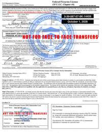 FFL Transfers & Background Checks