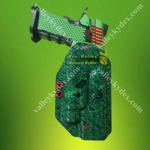 Stealth Arms Platypus 1911 Custom Kydex Holster in HexHyde Reptile