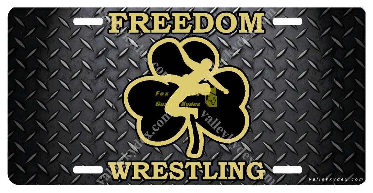 Freedom Wrestling Vanity Plates